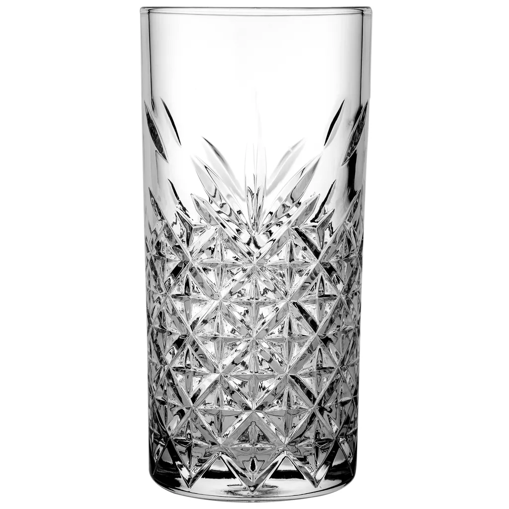 Pasabahce Timeless 520205 Longdrink Glas Wassergläser Kristall Design 4´er Set Transparent 365 Ml 7 Pasabahce Timeless 520205 Longdrink Glas Wassergläser Kristall Design 4´er Set Transparent 365 Ml – Bild 5