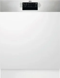 AEG FES5396XZM, Halb Integriert, Standardgröße (60 Cm), Edelstahl, Berührung, 1,5 M, 1,5 M