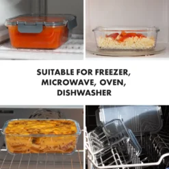 Klarstein Glaswerk Jardine III Frischhaltedosen Lunchboxen Auflaufform Mikrowellengeschirr , 640, 1040, 1520 Ml , 3 Stück , Borosilikatglas , Geeignet Für Backofen, Gefrierfach, Mikrowelle , Spülmaschinenfest , 100 % Dicht Mit Scharnierverschluss , Bruchsicher , Hitze- Und Kältebeständig , 14 Klarstein Glaswerk Jardine III Frischhaltedosen Lunchboxen Auflaufform Mikrowellengeschirr , 640, 1040, 1520 Ml , 3 Stück , Borosilikatglas , Geeignet Für Backofen, Gefrierfach, Mikrowelle , Spülmaschinenfest , 100 % Dicht Mit Scharnierverschluss , Bruchsicher , Hitze- Und Kältebeständig , -Kaufland Verkäufe f070f667bffe4eadeeff5e065936b879