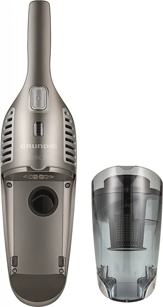 Grundig. VCH 9832 Titan-Silber Akkusauger Abnehmbarer Handsauger Elektrobürste 4 Grundig. VCH 9832 Titan-Silber Akkusauger Abnehmbarer Handsauger Elektrobürste – Bild 2