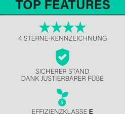 Bomann® Gefrierschrank 70L, Tiefkühlschrank Leise Mit Temperaturbereich Bis -18°C, 2 Schubladen + Gefrierfachklappe, Mit Wechselbarem Türanschlag Inkl. Eiswürfelschale - GS 195.1 -Kaufland Verkäufe f07e07e3f11a48c066c6acc14707d174