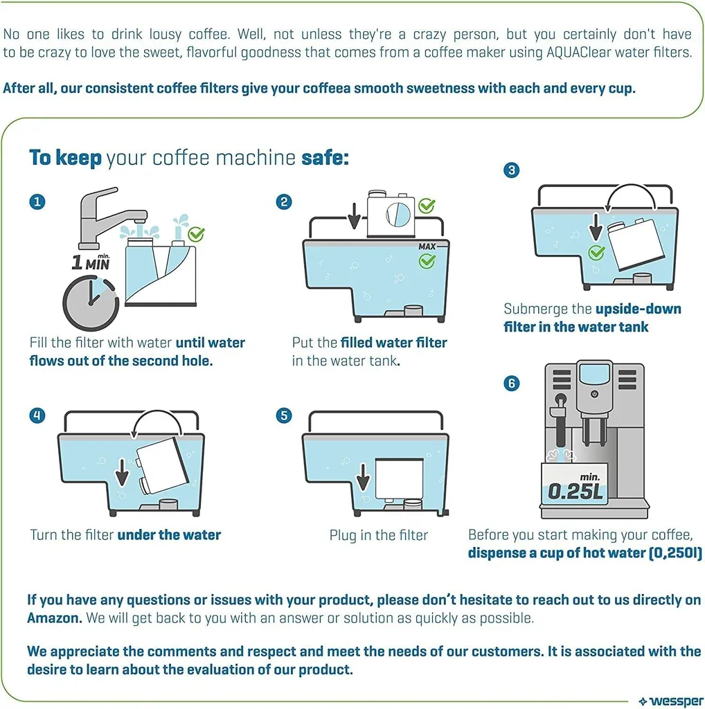 6x Wasserfilter Kartusche Für Philips EP1220/00 CA6903/00 AquaClean Kalk- Und Wasserfilter 9 6x Wasserfilter Kartusche Für Philips EP1220/00 CA6903/00 AquaClean Kalk- Und Wasserfilter – Bild 7