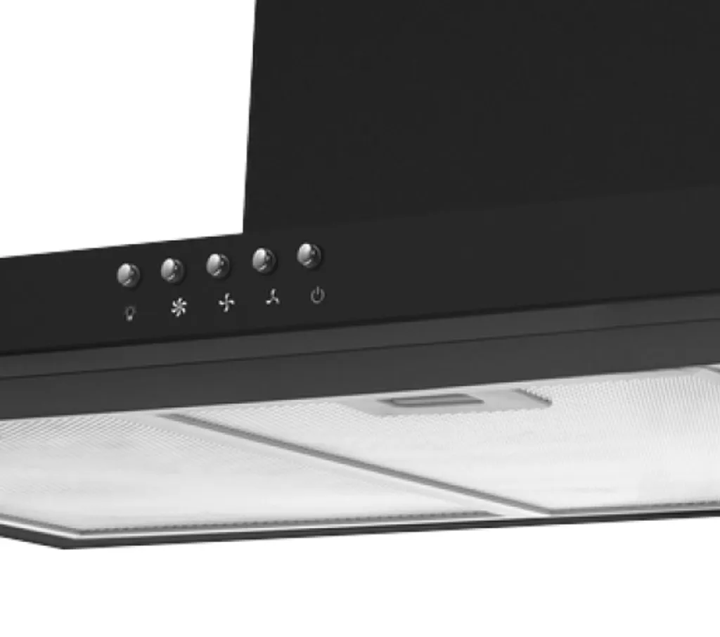Amica KH 17804 S Dunstabzugshaube 90cm Schwarz Kaminhaube Wandhaube A 4 Amica KH 17804 S Dunstabzugshaube 90cm Schwarz Kaminhaube Wandhaube A – Bild 2