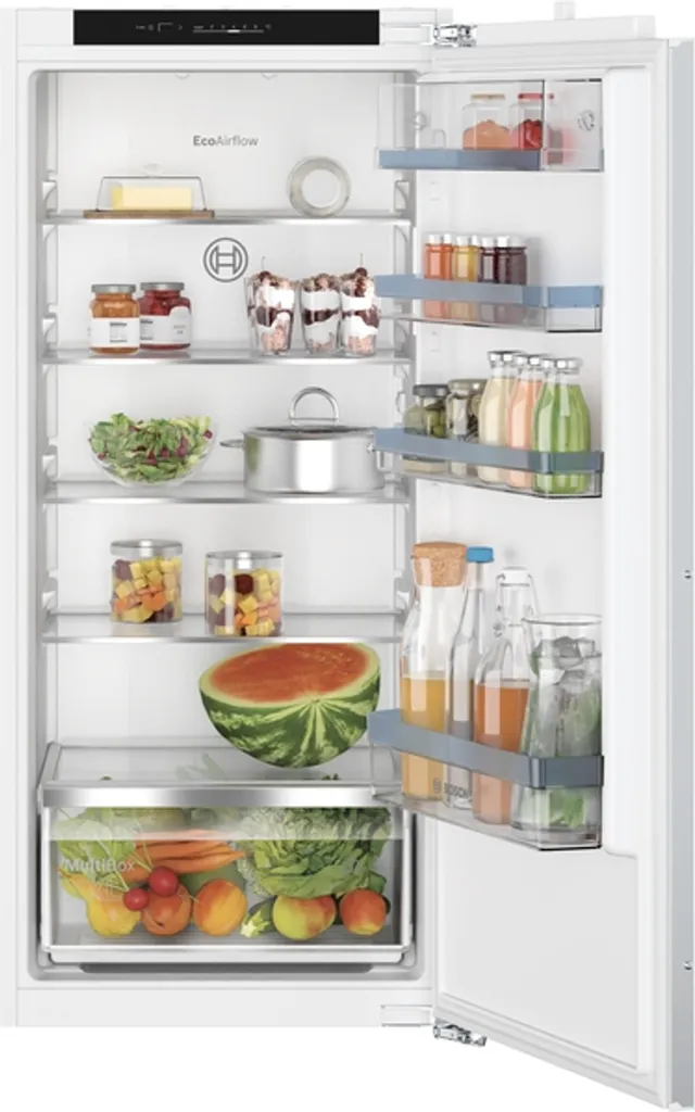 Bosch Serie | 4 Einbau-Kühlschrank, 122.5 X 56 Cm, Flachscharnier KIR41VFE0, Multi Box XXL, Super Cooling 4 Bosch Serie | 4 Einbau-Kühlschrank, 122.5 X 56 Cm, Flachscharnier KIR41VFE0, Multi Box XXL, Super Cooling – Bild 2