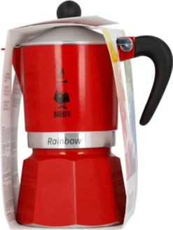 Bialetti Rainbow, Italienische Espresso-Kaffeemaschine, Aluminium, 3 Tassen, Rot 24 Bialetti Rainbow, Italienische Espresso-Kaffeemaschine, Aluminium, 3 Tassen, Rot -Kaufland Verkäufe f179d303eca5d860d1ae2a2871300154