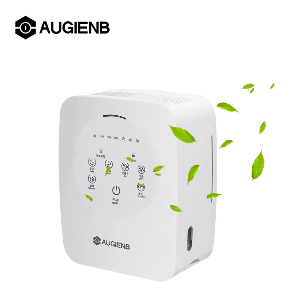 AUGIENB Luftreiniger Luftbefeuchter Allergie HEPA-Kombifilter Rauch Air Purifier 3 AUGIENB Luftreiniger Luftbefeuchter Allergie HEPA-Kombifilter Rauch Air Purifier