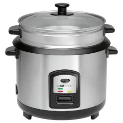 Clatronic Reis-Kocher Multi-Kocher Dampf-Garer 700 W + Löffel RK 3567