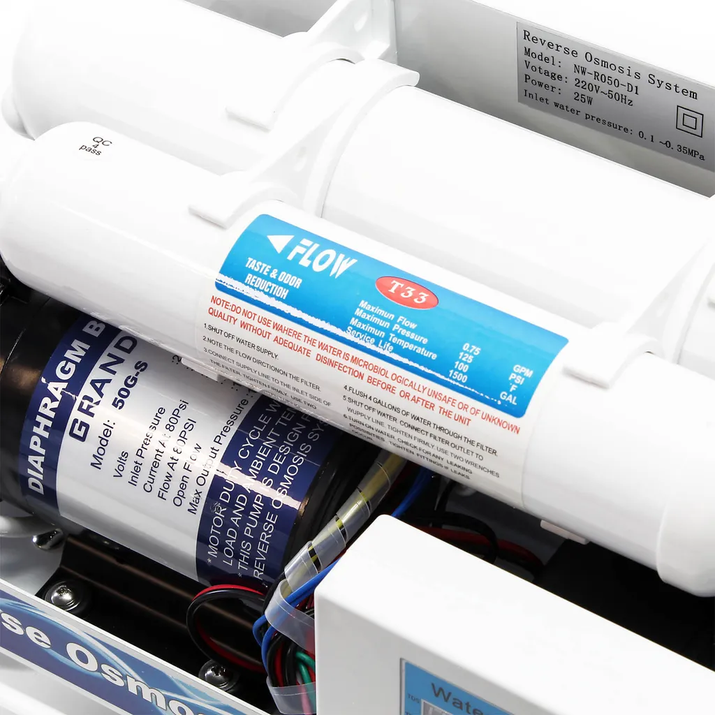 Naturewater Umkehrosmose RO 190 L/Tag NW-RO50-D1 Osmose Entmineralisierung 8 Naturewater Umkehrosmose RO 190 L/Tag NW-RO50-D1 Osmose Entmineralisierung – Bild 6