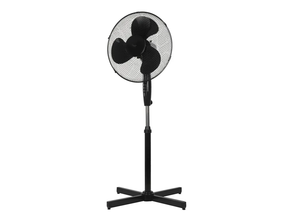 Nordic Home Culture Standventilator Ø40 Cm, 3 Geschwindigkeitsstufen, Schwarz, 3 Nordic Home Culture Standventilator Ø40 Cm, 3 Geschwindigkeitsstufen, Schwarz,