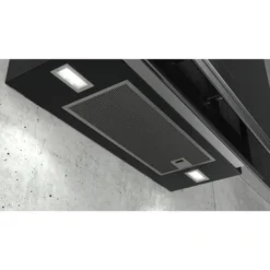 Bosch SIEMENS LC97FVW60 Dekorative Wandabsaug- Und Recyclinghaube - 394 M³/h - 57dB - 5 Geschwindigkeiten - L 90cm - Schwarz Mit Glasfinish -Kaufland Verkäufe f2e27fba21e5a2be04ebd4b08fc1e547