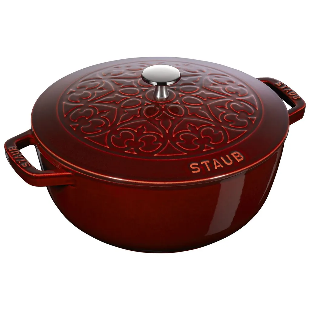 STAUB Cocotte Cocotte Lily 24 Cm Granate 3 STAUB Cocotte Cocotte Lily 24 Cm Granate