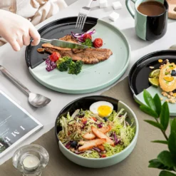 Vancasso Aria Tafelservice Für 8 Personen (32-teilig) Mit Tellern, Schalen Und Tassen, Schwarz Und Türkis 12 Vancasso Aria Tafelservice Für 8 Personen (32-teilig) Mit Tellern, Schalen Und Tassen, Schwarz Und Türkis -Kaufland Verkäufe f309f2e86c90f29e70424c366faa52e1