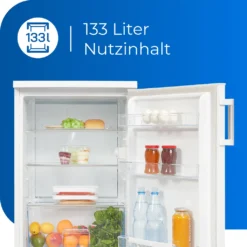 Exquisit Kühlschrank KS16-V-H-010D Weiss | Standgerät | 133 L Volumen | Weiß -Kaufland Verkäufe f322912412fac9a1f334ba65ec25603a