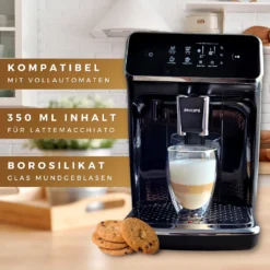 Felino® Latte Macchiato Gläser Doppelwandige Thermogläser Set [6 Stück] [350 Ml] Glas Tassen Groß Für Cappuccino, Kaffee, Espresso -Kaufland Verkäufe f3ebb0c14fe337697fea79a70218e8ec