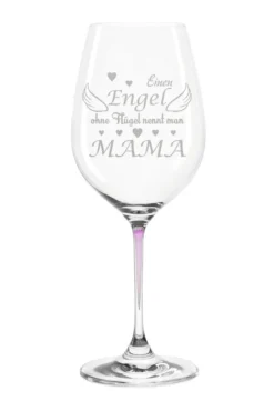 Leonardo Weinglas "Engel Ohne Flügel Nennt Man Mama" : La Perla