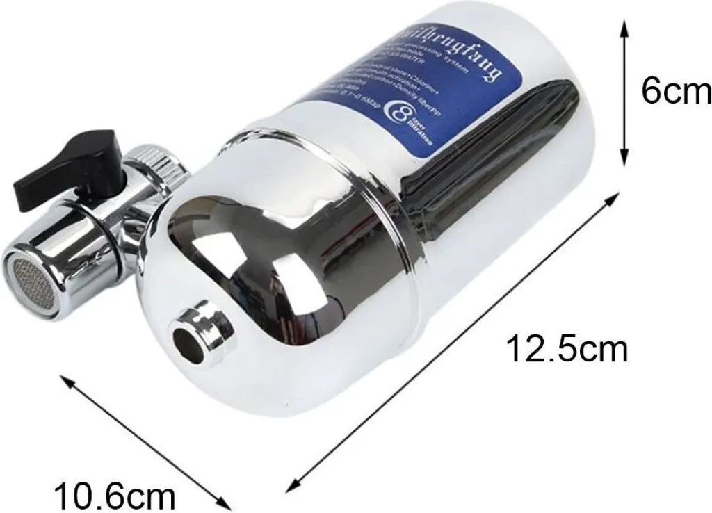 Wasserhahnfilter Wasserfilter Leitungswasser Filtern Wasseraufbereitungssystem 4 Wasserhahnfilter Wasserfilter Leitungswasser Filtern Wasseraufbereitungssystem – Bild 2
