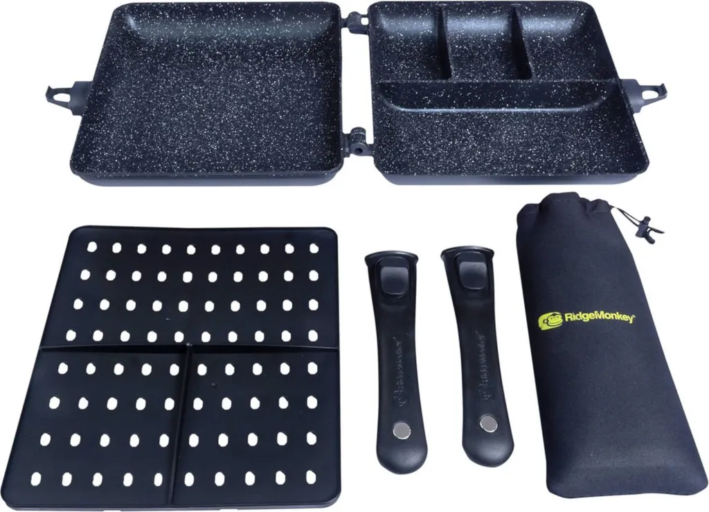 RidgeMonkey Connect Combi & Streamer XXL Granite Edition - Pfanne 3 RidgeMonkey Connect Combi & Streamer XXL Granite Edition - Pfanne