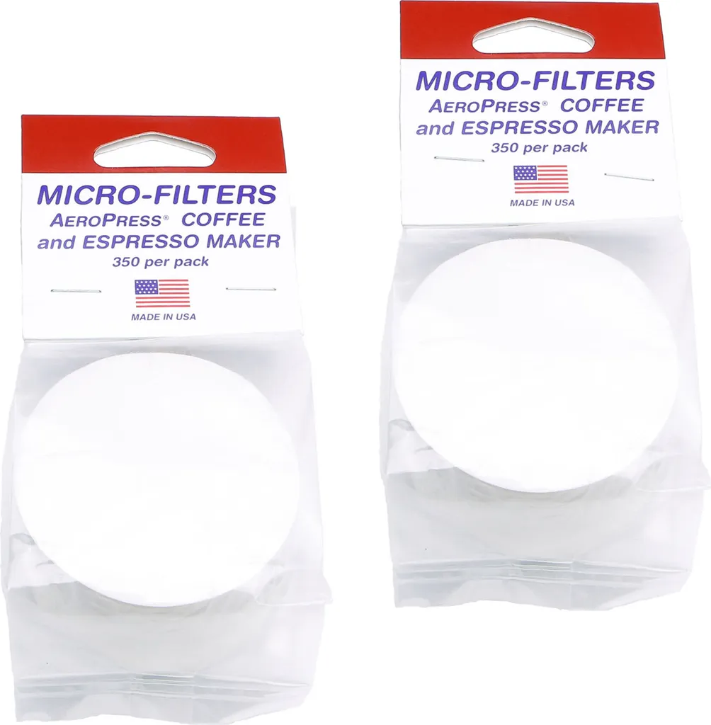 Aerobie Aeropress Micro-Filters | Papierfilter | Set | 2 X 350 Filter 3 Aerobie Aeropress Micro-Filters | Papierfilter | Set | 2 X 350 Filter