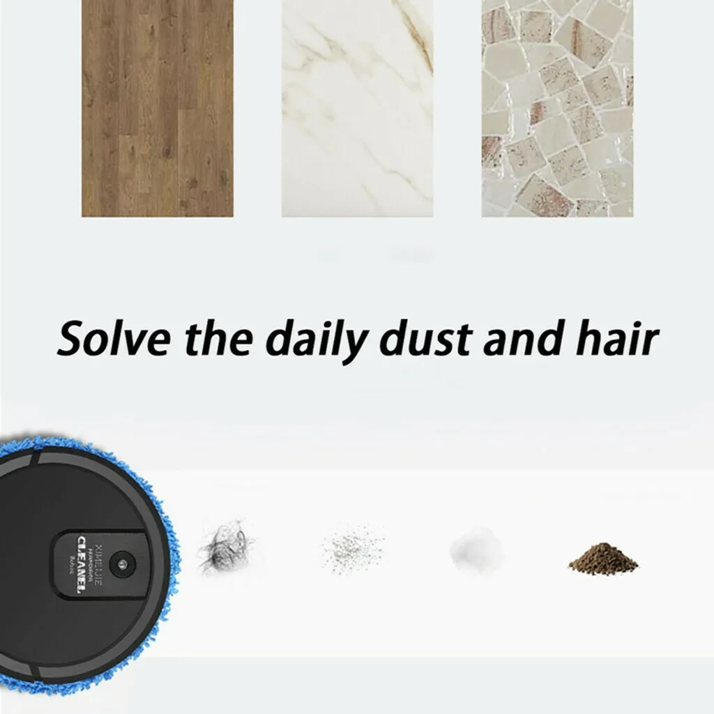 3 In1 Rote Smart Saugroboter Staubsauger Mit Nass Trocken Wischfunktion Kehrroboter Wischen 9 3 In1 Rote Smart Saugroboter Staubsauger Mit Nass Trocken Wischfunktion Kehrroboter Wischen – Bild 7