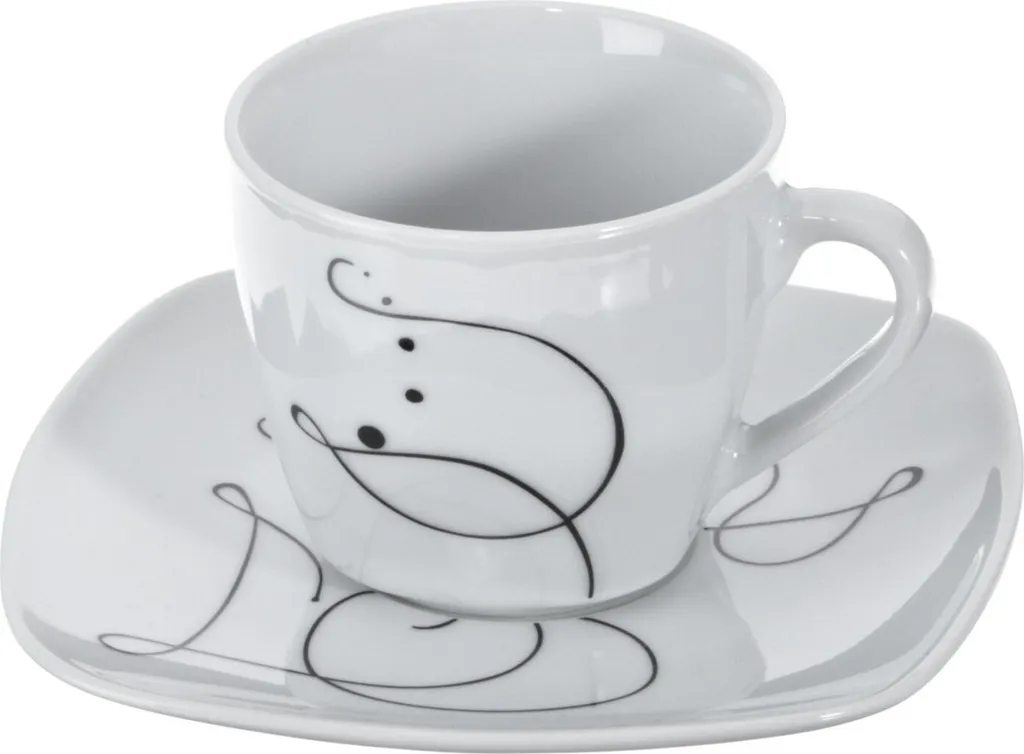 Mäser 921344 Chanson Kombiservice, Für 6 Personen, Weiß, 30-teilig (1 Set) 7 Mäser 921344 Chanson Kombiservice, Für 6 Personen, Weiß, 30-teilig (1 Set) – Bild 5