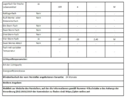 PKM Kühl-Gefrierkombination Kühlschrank GK212 SI Inox 206 L 143 Cm 4**** -Kaufland Verkäufe f5d32bd2313a42de8b8b5f828212258d