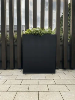 Pflanzkübel Raumteiler Pulverbeschichtetes Stahlblech "Elemento", Schwarz - 75x25x90 Cm -Kaufland Verkäufe f5d99f0cc78ff0c3aa6641d5556e29fa