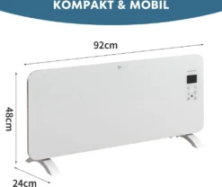 STAHLMANN Glaskonvektor Weiß ZG 2000Watt - Wifi App Steuerung, Elektroheizung Energiesparend Bis 40qm Fläche, Schnelle Erwärmung, Thermostat, Leise, Konvektor Heizung Elektrisch, Heizgerät 13 STAHLMANN Glaskonvektor Weiß ZG 2000Watt - Wifi App Steuerung, Elektroheizung Energiesparend Bis 40qm Fläche, Schnelle Erwärmung, Thermostat, Leise, Konvektor Heizung Elektrisch, Heizgerät -Kaufland Verkäufe f6384fb530b6c7f588b523cef0b6b76b