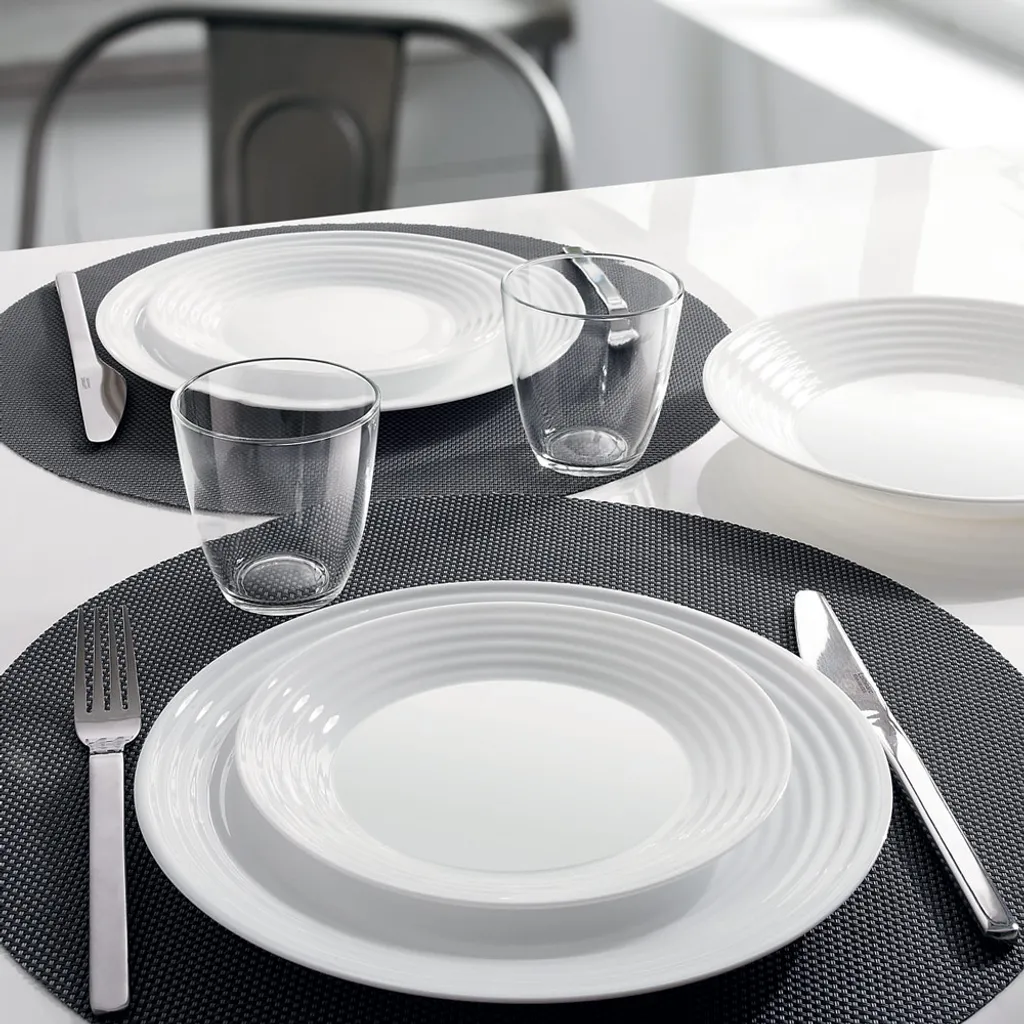 Tafelservice Geschirrset Luminarc Harena 41-tlg. Essservice Hartglas 12 Personen 12 Tafelservice Geschirrset Luminarc Harena 41-tlg. Essservice Hartglas 12 Personen – Bild 10