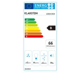 Klarstein Aurica 60 Dunstabzugshaube , Kopffrei , 60 Cm , Wandanbau , 165 W , Abluftleistung: 620 M³/h , 3 Stufen , LED: 2 X 1,5 W , Touch-Panel , 2-teiliger, Schwarzer Kamin , EEK: B , Sicherheitsglas , Schwarz -Kaufland Verkäufe f6de838ecaeec53886932e80e9f9678d