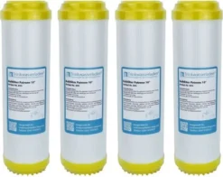 4x Kalkfilter 10' Wasserfilter Enthärtung Antikalk Ionenaustausch