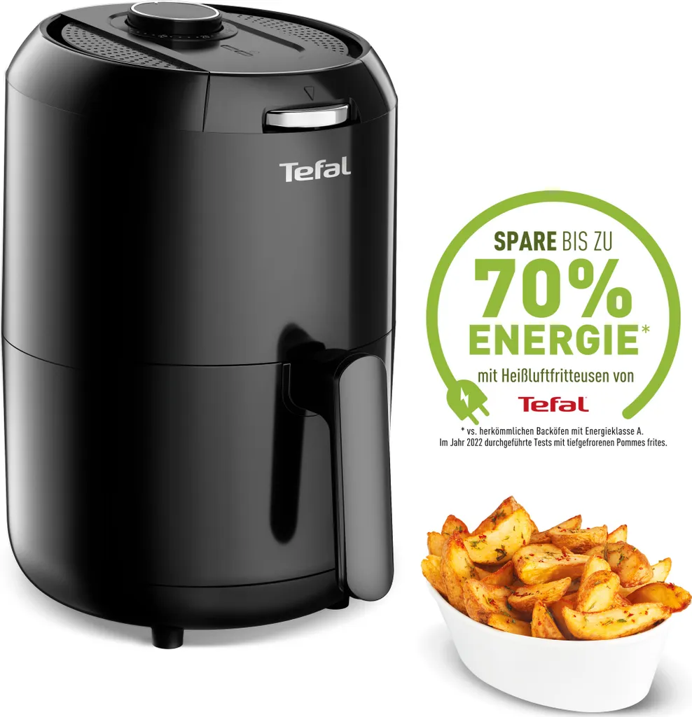 Tefal EY1018 Easy Fry Compact Heißluftfritteuse 4 Tefal EY1018 Easy Fry Compact Heißluftfritteuse – Bild 2