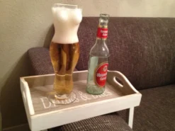 0,5 Liter Bierglas Weizenglas Bier Weizen Frauen Frauenkörper Trinklglas NEU