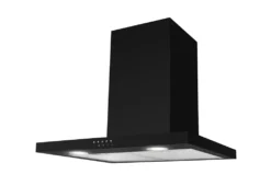 Amica KH 17803 S Kaminhaube, T-Line, 60 Cm, Schwarz Matt, Max. Gebläseleistung 621 M³h, Energieeffizienzklasse A