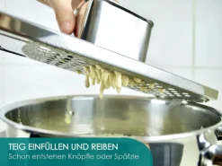Spätzlehobel Mit Teigschlitten, Spätzlereibe Für Topfdurchmesser Bis Zu 24 Cm, Rostfreier Edelstahl/Kunststoff, Knöpfle -Kaufland Verkäufe f9d11be6439d1d75ec2c1c1acef0b09a