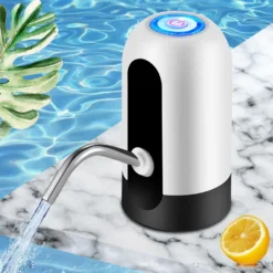 Wasserspender Tragbare Trinkwasserpumpe Elektrische USB Wasserpumpe Dispenser Wasser Wasserflasche Für PET Flaschen Kanister Camping Kühlschrank Retoo -Kaufland Verkäufe fa07905981fdc864ca329bb4fc63695e