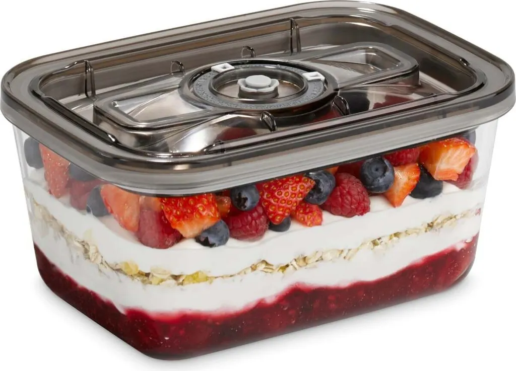 Caso Vakuum-Frischebehälter 3er Set - Für Platzsparende Aufbewahrung (1er Pack) 17 Caso Vakuum-Frischebehälter 3er Set - Für Platzsparende Aufbewahrung (1er Pack) – Bild 15