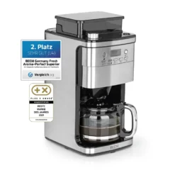 BEEM FRESH-AROMA-PERFECT SUPERIOR Filterkaffeemaschine Mit Mahlwerk - Glas | BASIC SELECTION | Edelstahl -Kaufland Verkäufe fab00661ce31a0dacf4f637f9f68ee56
