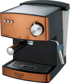 Adler Espressomaschine | Kaffeemaschine | Milchaufschäumer | Cappuccinomaschine | Siebträger Espressomaschine | Elektrische Espressomaschine | Bronze Design | 1,6L Wassertank | 850 Watt |15 Bar | 25 Adler Espressomaschine | Kaffeemaschine | Milchaufschäumer | Cappuccinomaschine | Siebträger Espressomaschine | Elektrische Espressomaschine | Bronze Design | 1,6L Wassertank | 850 Watt |15 Bar | -Kaufland Verkäufe fac095be1ac9e310313f5925aa31ffca
