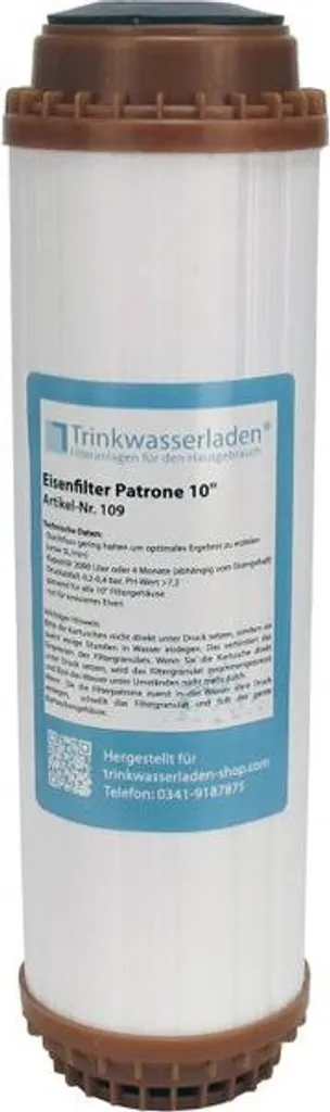 Eisenfilter Patrone 10' Wasserfilter Für Garten,Brunnen,Pool, Iron Removing Cartridge 3 Eisenfilter Patrone 10' Wasserfilter Für Garten,Brunnen,Pool, Iron Removing Cartridge