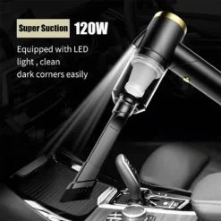 Auto Staubsauger, Rikimxin Handstaubsauger 9000Pa Starke Power Sauger Tragbarer Mini Autostaubsauger Kabellos Wiederaufladbar Staubsauger Mit LED-Licht 90° Rotation Vakuum ,Black -Kaufland Verkäufe fb04360dc12c200d9533cce029f6ffcd 1