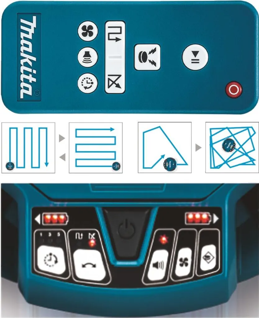 Makita Akku-Saugroboter 18 Volt DRC200Z 8 Makita Akku-Saugroboter 18 Volt DRC200Z – Bild 6