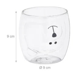 Relaxdays Doppelwandige Gläser "Eisbär" 3er Set -Kaufland Verkäufe fb20421abe826c0bac288833864fb562