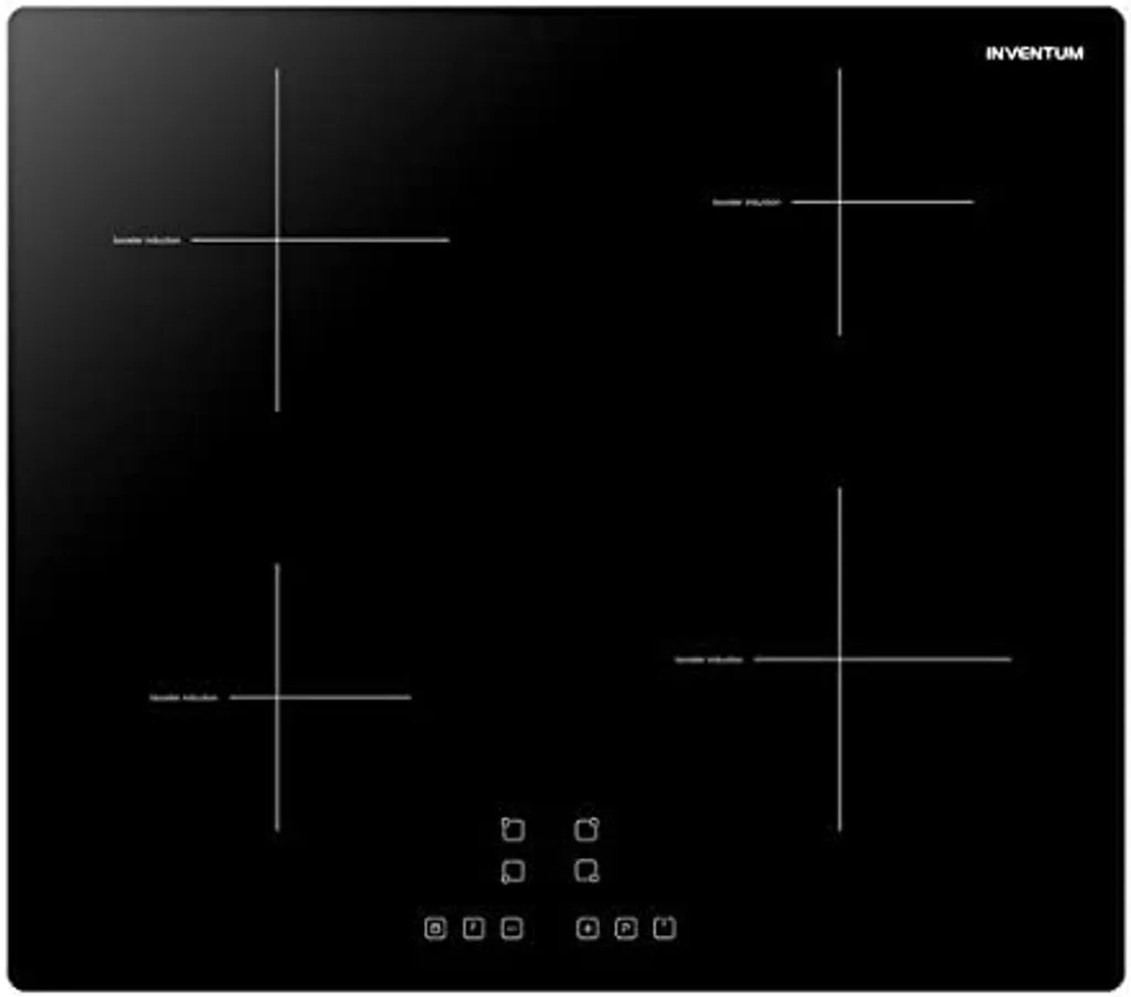 Inventum VKI6010ZIL, Schwarz, Arbeitsplatte, Zonen-Induktionskochfeld, Glaskeramik, 4 Zone(n), 4 Zone(n) 5 Inventum VKI6010ZIL, Schwarz, Arbeitsplatte, Zonen-Induktionskochfeld, Glaskeramik, 4 Zone(n), 4 Zone(n) – Bild 3