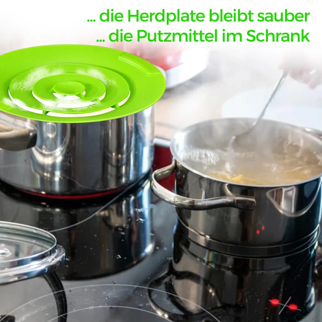 2x Oramics Überkochschutz Aus Silikon Für Töpfe Zwischen Ø 15-25 Cm – Topfdeckel Spritzschutz Überlaufschutz Verhindert überkochen Und Spritzen Von Flüssigkeiten Und Schütz Ihren Herd 8 2x Oramics Überkochschutz Aus Silikon Für Töpfe Zwischen Ø 15-25 Cm – Topfdeckel Spritzschutz Überlaufschutz Verhindert überkochen Und Spritzen Von Flüssigkeiten Und Schütz Ihren Herd – Bild 6