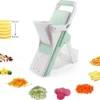 Gemüsehobel, Once For All Verstellbarer Gemüsehobel, Gemüsehobel, Kartoffelhobel, Zwiebelhobel