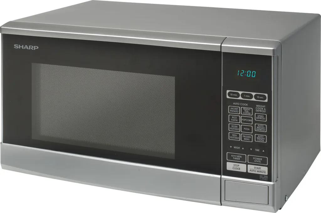 Sharp Mikrowelle Silber R270 S/SLM 6 Sharp Mikrowelle Silber R270 S/SLM – Bild 4