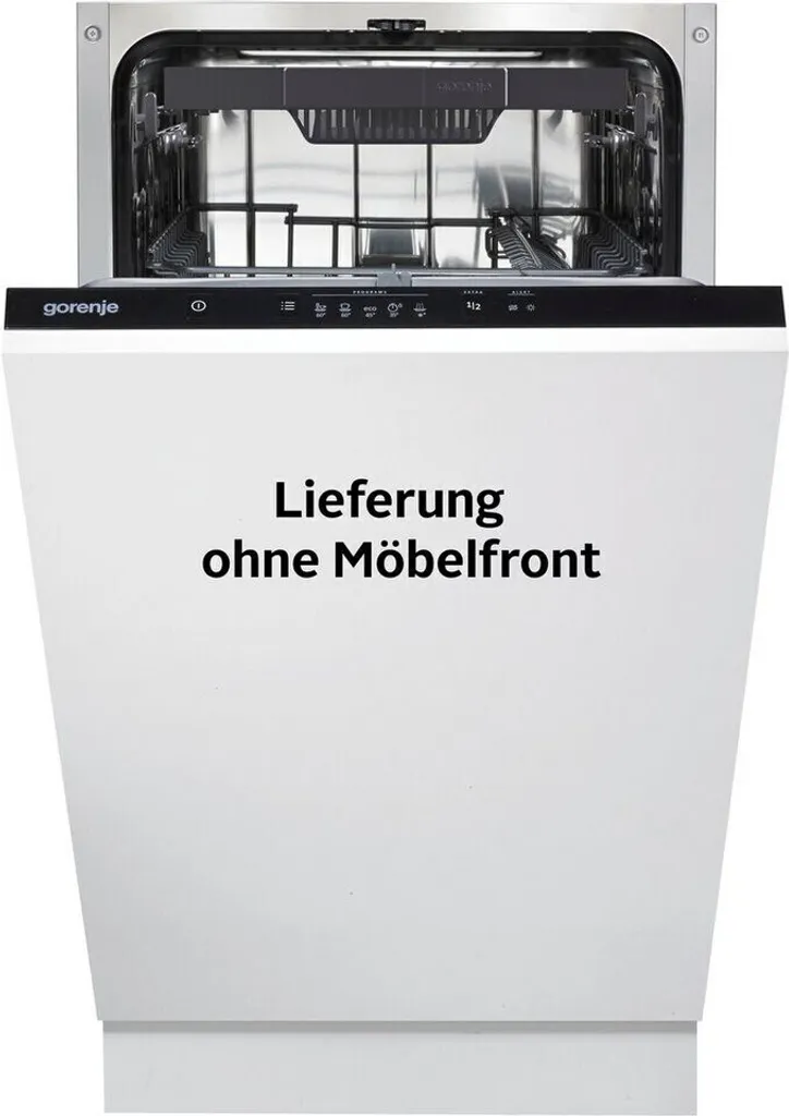 Gorenje GV 520 E 10 EB, Voll Integriert, Slimline (45 Cm), Schwarz, 11 Maßgedecke, 47 DB, Eco 45 ºC, Intensive 60 ºC, Schnell, Spülen, Standard 60 °C 3 Gorenje GV 520 E 10 EB, Voll Integriert, Slimline (45 Cm), Schwarz, 11 Maßgedecke, 47 DB, Eco 45 ºC, Intensive 60 ºC, Schnell, Spülen, Standard 60 °C