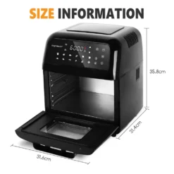 Aigostar Master 30LVU - 10L Heißluftfritteuse, 14 In 1 Heißluftofen Mit Digitalem LED-Touchscreen, 1650 W ölfreies Frittieren, Inklusive 5 Zubehörteilen. -Kaufland Verkäufe fdcbf6a6ac7e0c586173ba2056e88e0e