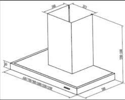 PKM Dunstabzugshaube Wandhaube Wandesse 8090GZ Touch Control Edelstahl 90cm -Kaufland Verkäufe fdfee8016b6e4807ef382536dafb6ecb