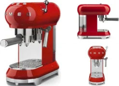 SMEG Espresso Kaffeemaschine Rot ECF01RDEU -Kaufland Verkäufe fe736ff219d163e48c20f66075f303a6